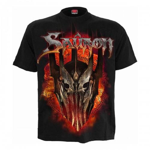 T-shirt Sauron Il Signore degli Anelli unisex adulto Spiral Direct L nero
