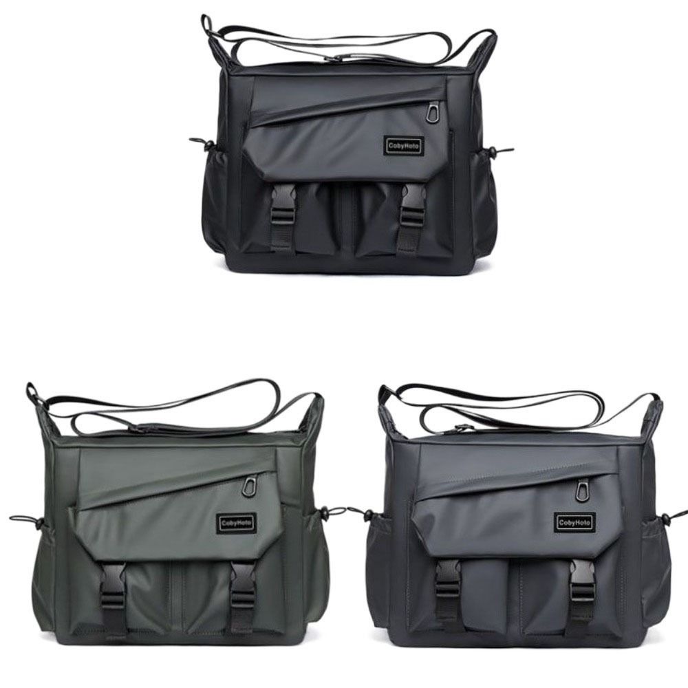 Japanese Style Men Crossbody Bag Large Capacity Single Shoulder Bag  Streetwear