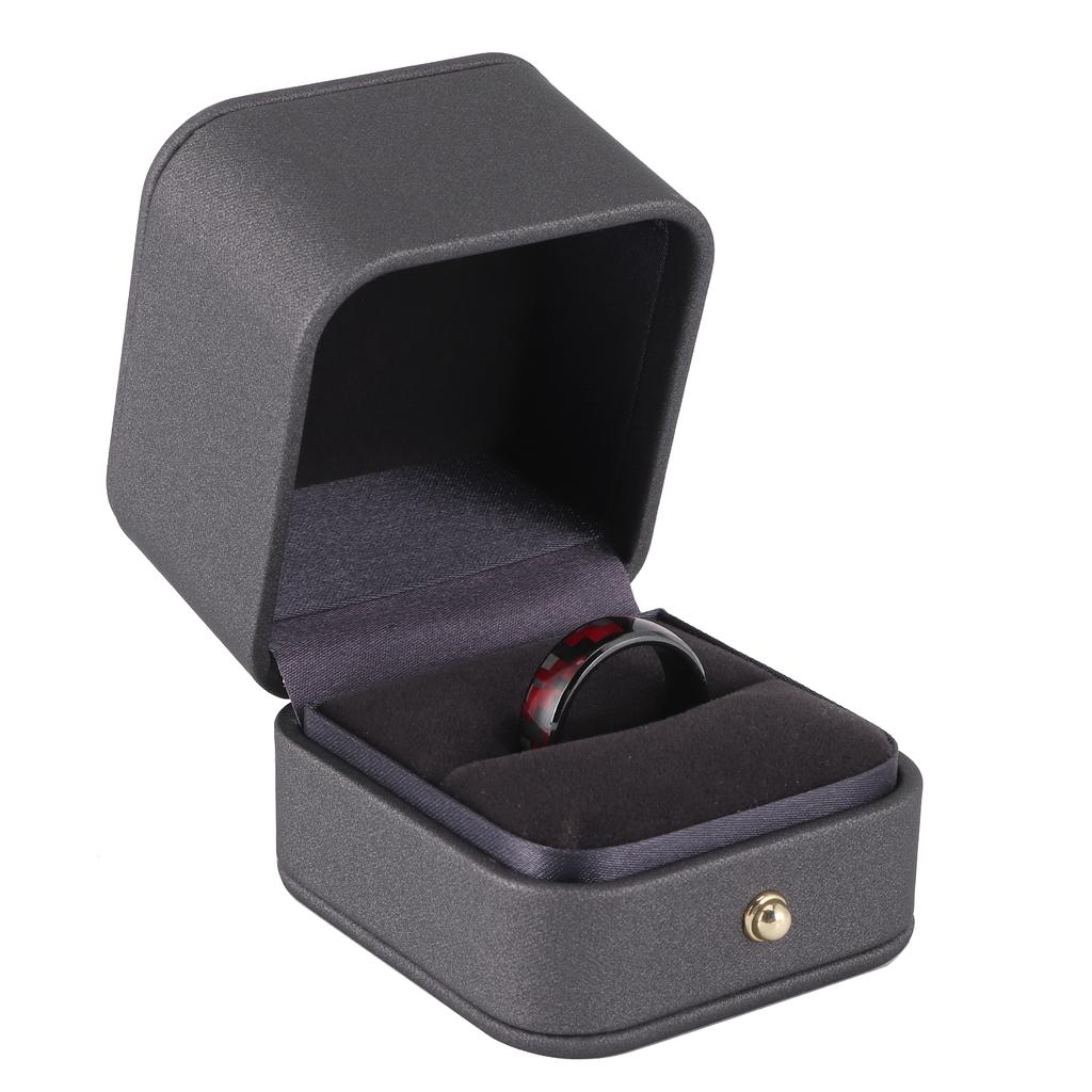 Portable Car Key Ring Waterproof Carbon Fiber Smart Ring Fit for Tesla Model 3 Model X Model S Model Y