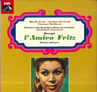 LP Record GIANANDREA GAVAZZENI PIETRO MASCAG  Lamico Fritz 3C06501467 LA VOCE DEL PA Italy Classical Used