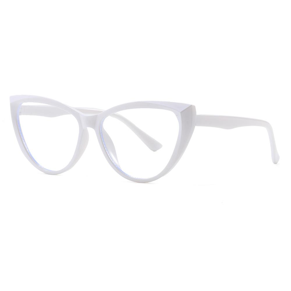 Brand Design Cat Eye Ladies Elegant Frame Anti-Blue Light Europe And The United States Trend Spectacle Farsightedness Glasses