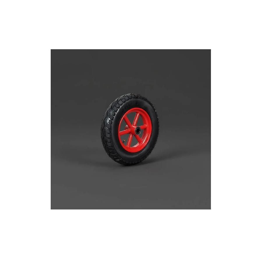 14 Inch Air-Filled Wheel Wear Resistant Hand Wagon Replacement Wheel Professional Hardware Effortless Rolling Wide Surface