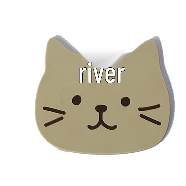 Adorable Cat & Puppy Silicone Coaster: Heat-Resistant, Non-Slip Placemat