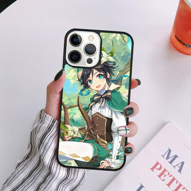 Cool Genshin Impact Xiao Phone Case For iPhone 17 Air 14 13 12 16Pro Max 15 Plus Max Cover Shell Coque