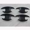 ABS Carbon Car Accessories Plated Door Handle Bowl Cover Trim Paste Style For Toyota Prius Prius30 Xw30 2010 2011 2012 2013 2015