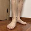 Mens Sheer Business Dress Socks Long Over the Calf Dress or Work Socks Nylon Dress Socks Knee Highs Dress Socks Gifts