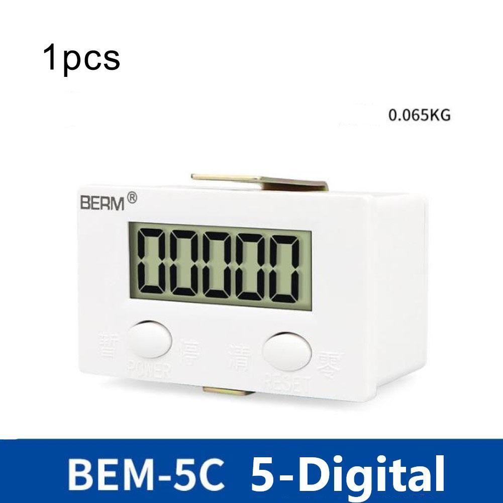 Electronic Digital 5 Counter Industrial Magnetic Sensor Switch Punch Counter