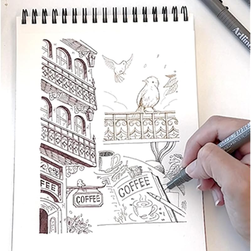 

Artline Black Colour Drawing System Pen Of Writing Width 0.7 Mm Of 12 Qunaity | Explore Various Drawing Techniques For A 121 чорний