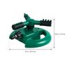 LIOOBO Lawn Sprinkler, Automatic Sprinkler with 360 Degree Rotation, Irrigation, Garden Watering Tool for Gardening, Flower Beds, and Agriculture