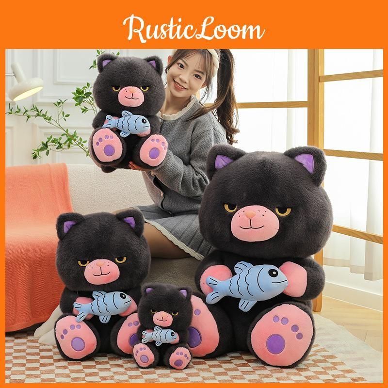 Meow Meow Demon Animal Plush Doll With Pp Cotton Fill For Home Decor Play And