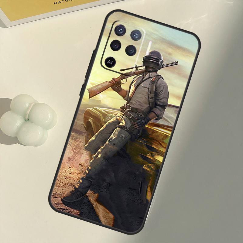 

Game PUBG Case For OPPO A74 A94 A54 A1K A15 A16 A52 A72 A83 A91 A93 A53S A5 A9 A31 A53 2020 Cover OPPO A31 2020