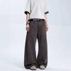 European and American Street Retro Loose Scimitar Jeans Men's and Women's Trendy Brand Urban New Lazy Casual Wide-legged Pants