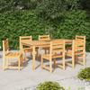 Day and Night - Day and Night Garden Dining Set 7 Pieces Solid Teak Wood