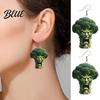 Niche Style Earrings 1 Pair Hook Abstract Vegetable Cartoon Design