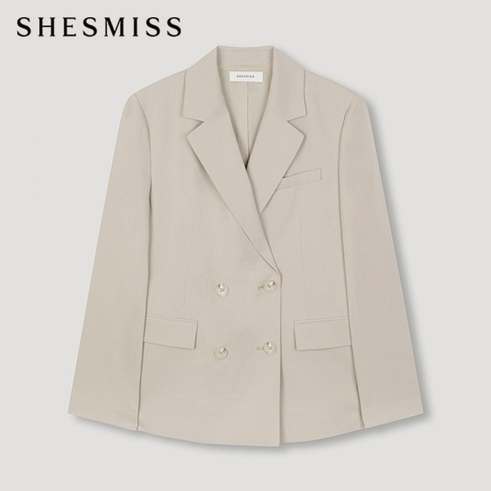 

She S miss базовая двойная куртка SwSjkn21020 Be beige/55