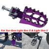Electric Bike CNC Foot Pegs Rest Footpegs Foot Pegs Bracket For Sur-Ron Sur Ron Surron Light Bee X & S Electric Motocross Parts