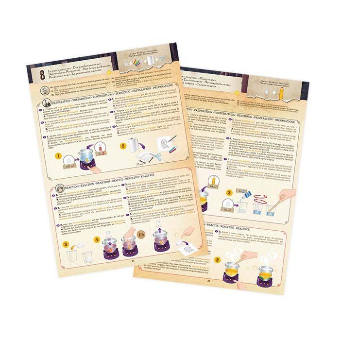 Kit de chimie des sorciers Buki - 30 expériences magiques - Effets lumineux et fumée - Dès 8 ans