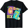 Funny Six Seven 6 7 Meme 67 Design Retro T-Shirt