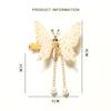 Cute Moving Butterfly Hairpin Girls Tassel Barrettes Hair Accessories Shaking Move Wing Top Clip Bangs Clip Jewelry
