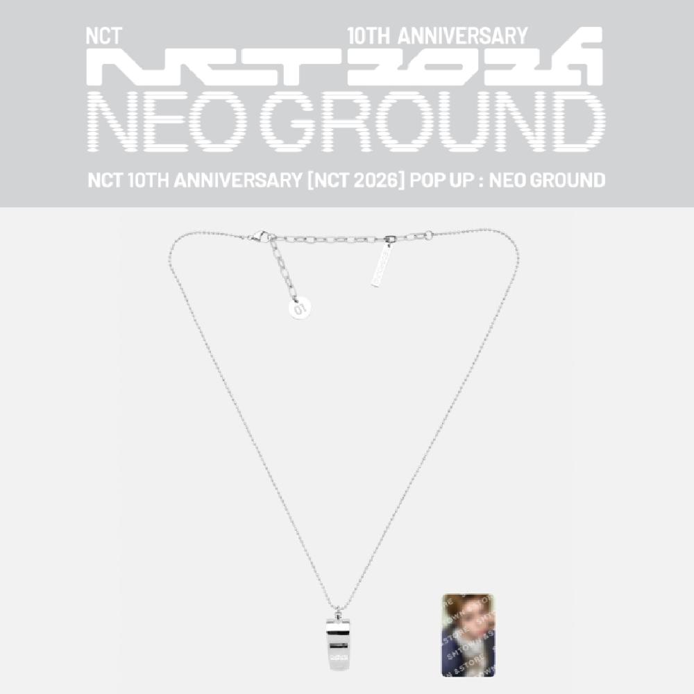 Предзаказ POP-UP NEO GROUND Ожерелье-свисток NCT 2026 JOHNNY