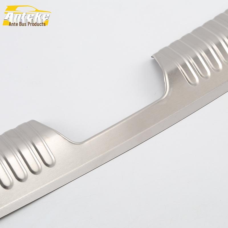 Covoz Rear Guard Plate Sequin & Tailgate Trunk Protection Pedal for 16 Models - Stainless Steel
