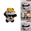 Keyifli Mini Peluş Panda Anahtarlık Bebek Sevimli Dolgulu Hayvan Kolye Ucu