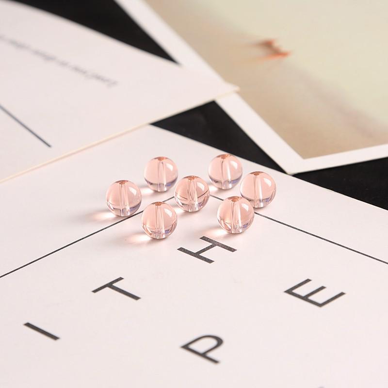 Faceted Glass Crystal Beads - 4/6/8/10/12mm Round for DIY Jewelry Making