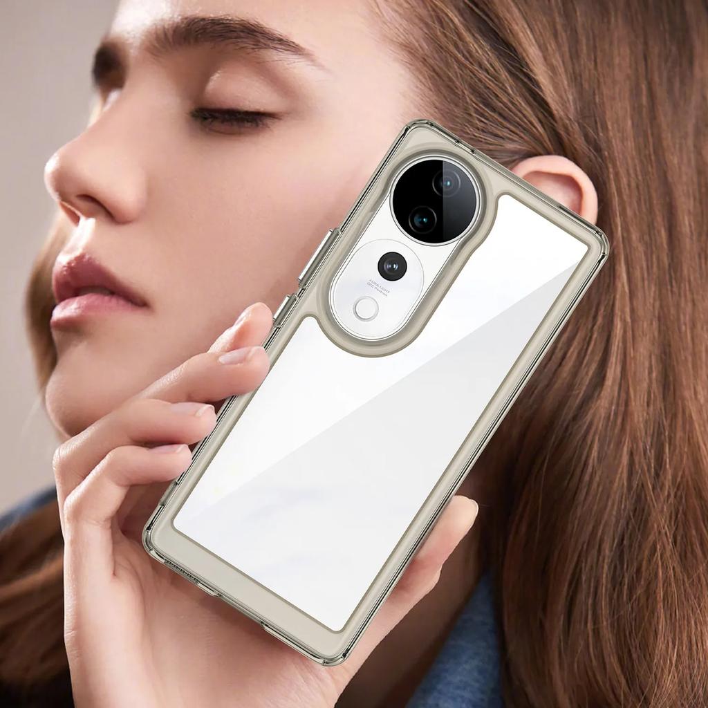 Phone Case For Phone Case For Vivo V40 5g,Clear Transparent Phone Case Cover For Vivo V40 5g