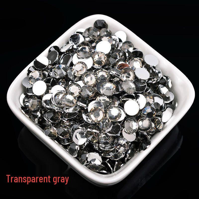 2-6mm Round Flatback Resin Rhinestones for DIY Phone Cases & Nail Art - Imitation Austrian Design