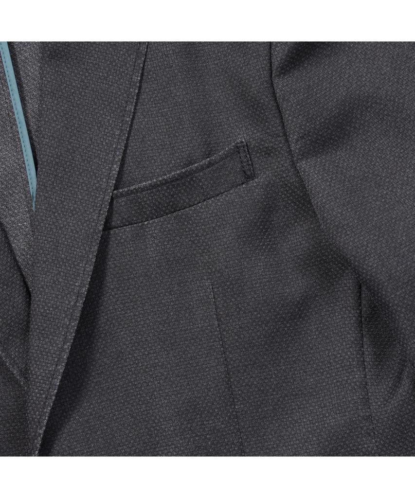 Brentwood Solid Linen Blend Pigment Washed Jacket Brjcm25531Gyd