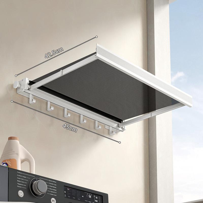 

Без сверления - Складная настенная полка, держатель, органайзер, выдвижная сушилка для белья, полка для ванной комнаты, балкон