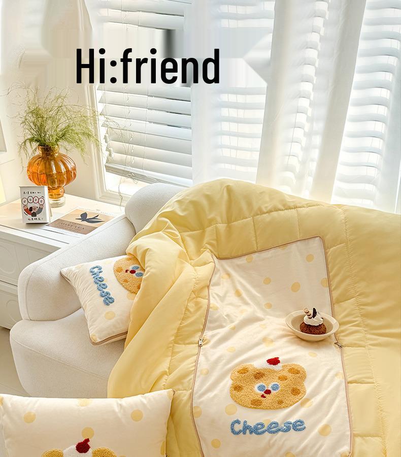 2025 Foldable Car Interior Cushion & Blanket: Converts Between Backrest Pillow and Air Conditioning Quilt