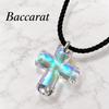 Used Good Condition Baccarat Eden Irise Cross Necklace 925