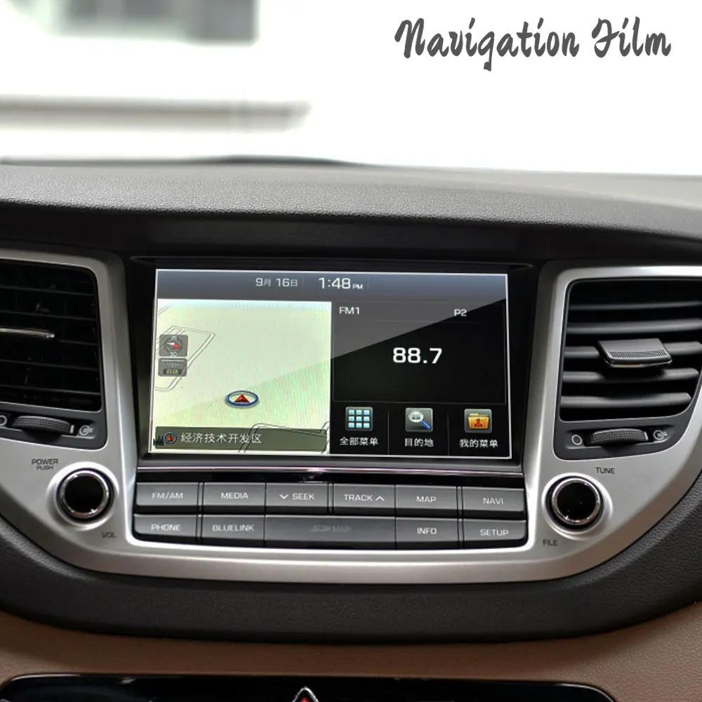 Car Navigation Screen Film for Kia Sportage Sportage QL KX5 Tucson 2016 2017 GPS Sticker Cover Protector Interior Accessories