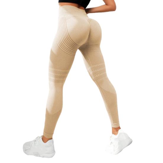 Kadın Yoga Taytları Karın Kontrolü Kalça Kaldırıcı Yüksek Belli Dikişsiz Egzersiz Sıkı Pantolonlar Esnek Vücut Şekillendirici Kompresyon Pantolon