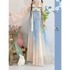 Women's Tang Dynasty Hanfu Set, Elegant High Waist Ruqun Skirt, Fairy Hanfu For Daily Spring Summer Wear