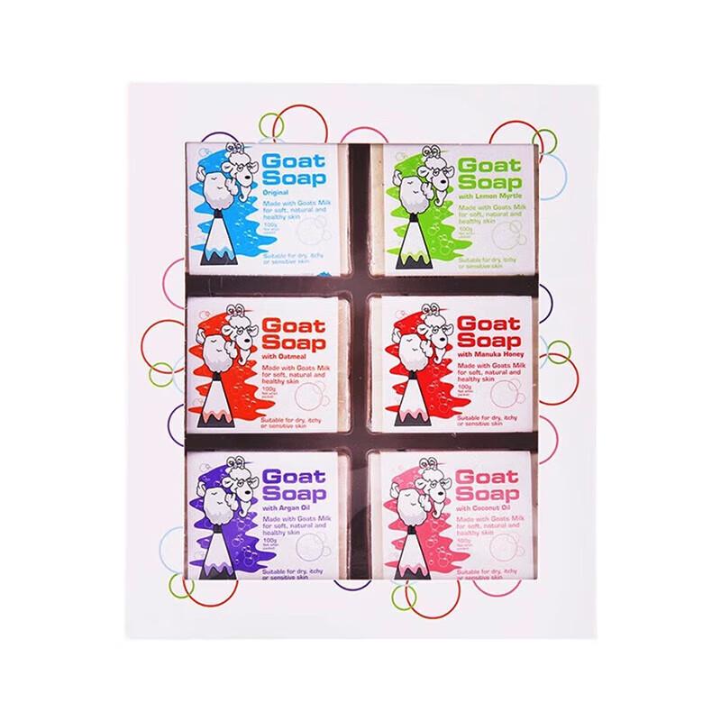 

Goat Soap Australian Goat Milk Soap 6-Piece Gift Set