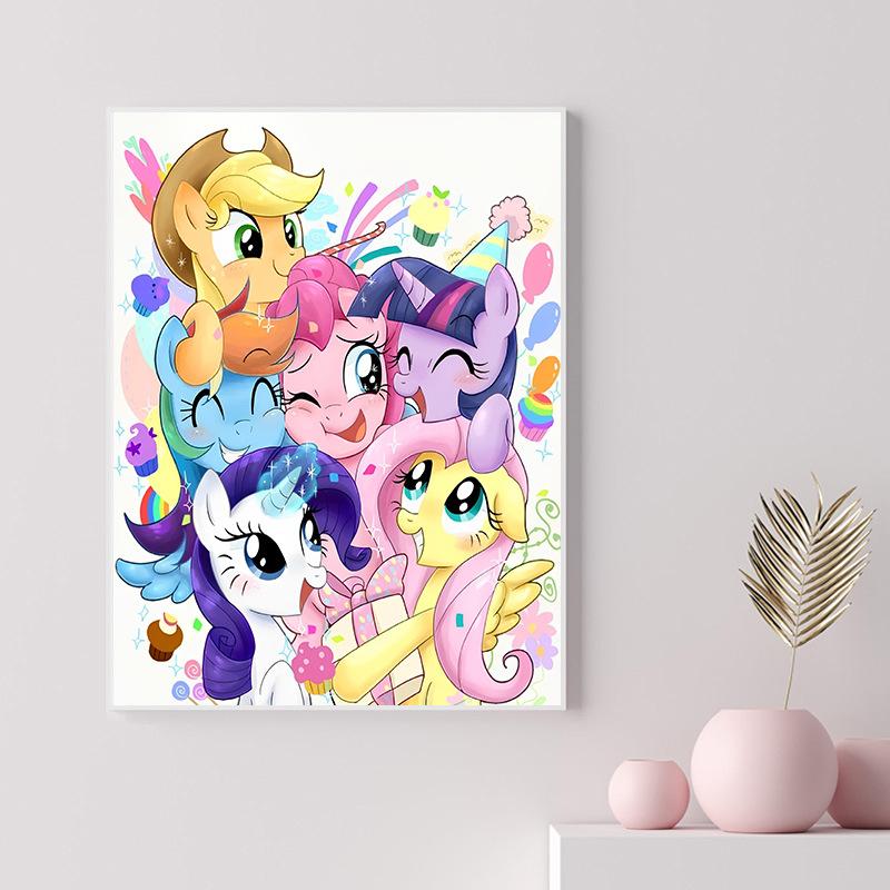 40X50Cm Diamond Painting Large Size Diamond Sticker Bedroom Living Room Decorative Painting With Photo Frame