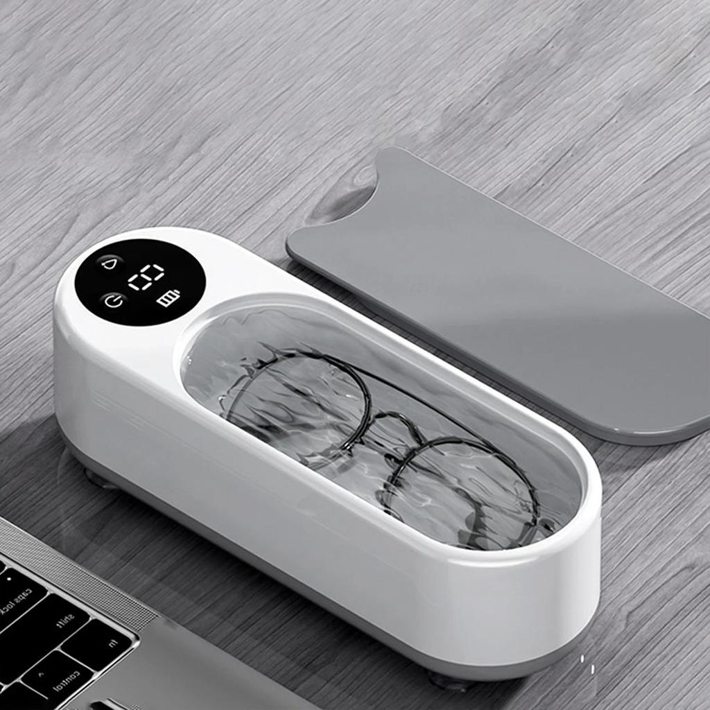 High-Frequency Ultrasonic Glasses Cleaner - 1pc Wireless Multi-Purpose Cleaning Machine for Eyewear & Accessories