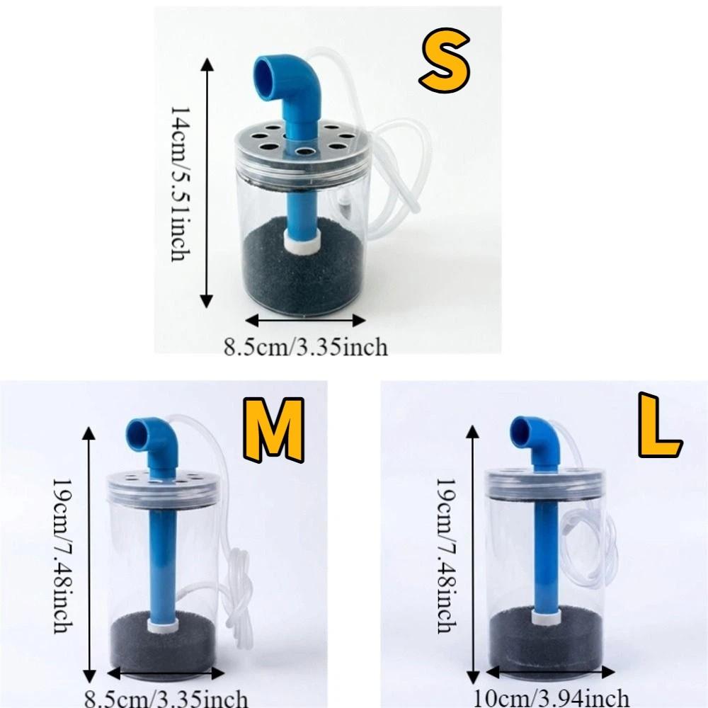 Detachable Fish Tank Filter Transparent Submersible Water Purifier  Aquariums