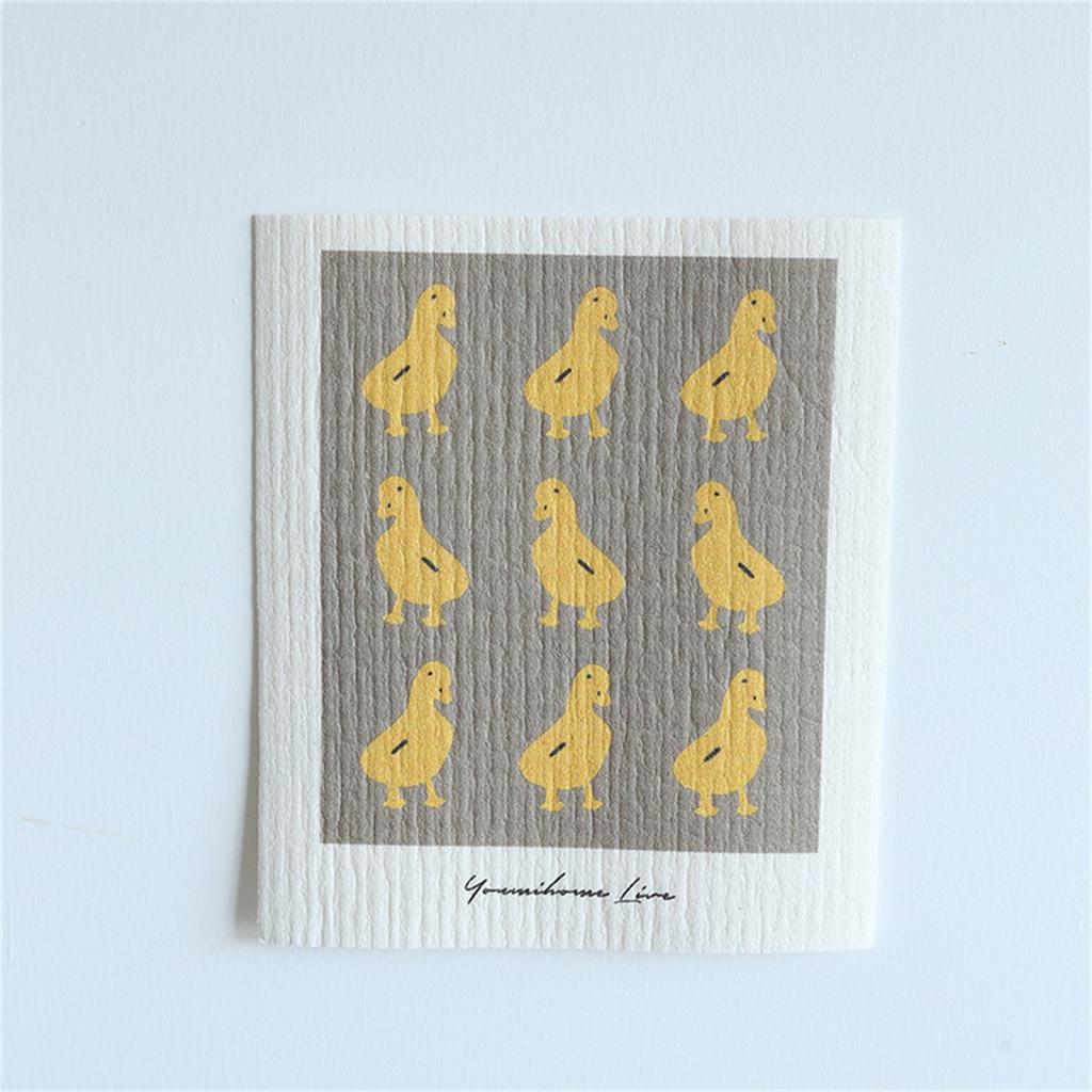 Reusable Paper Towels Dish Cloths For Washing Dishes Wood Pulp Cotton Dishcloth Dish Rags For Kitchen