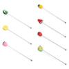 304 Stainless Steel Stirring Spoon Cocktail Stirring Stick Coffee Stirring Spoon Milk Tea Stirring Sticks Fruit Designed