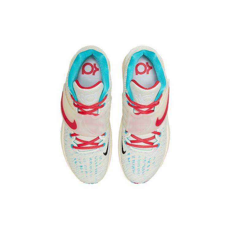 Nike KD 14 EP 'White Aqua Blue Multi-Color' Men's CZ0170-700