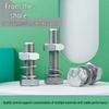 304 Stainless Steel Full Thread Hex Head Bolt Kit