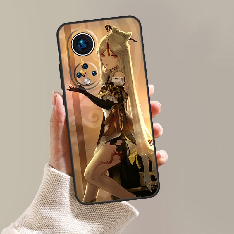 Ningguang Genshin Impact Case For Honor Magic 8 7 6 5 Pro 400 200 50 70 90 Lite X8c X8b X9a X9b X9c X9d Win RT Cover