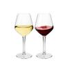 Bicchiere da vino con stelo infrangibile 100% Plastica Tritan Lavabile in lavastoviglie Bicchiere 15 oz, Set da 2-4