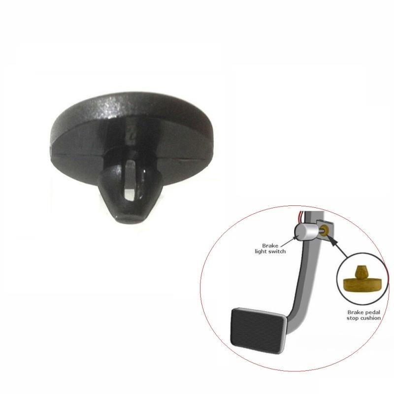 12 Pcs Brake Switch Stopper Brake Pedal Pad Brake Lights Switch Limiter 90541-06036 Car Accessories
