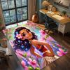 Disney Princesses: Healing Fairy Tales Rug Carpet Large Area Rug Non Slip Washable Floor Mat Gamer Room Bedroom Home Decor