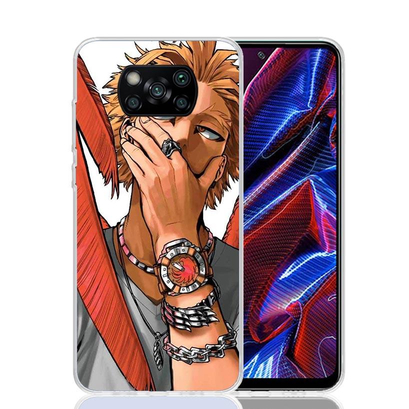 

Чехол для телефона Hawks MHA My Hero A-Academy Для Xiaomi Poco X7 X6 X5 Pro F7 Ultra Redmi 15C 15 13 13C 12 12C 10 10A 10C 9 9A 9C 9T Co Redmi 9C