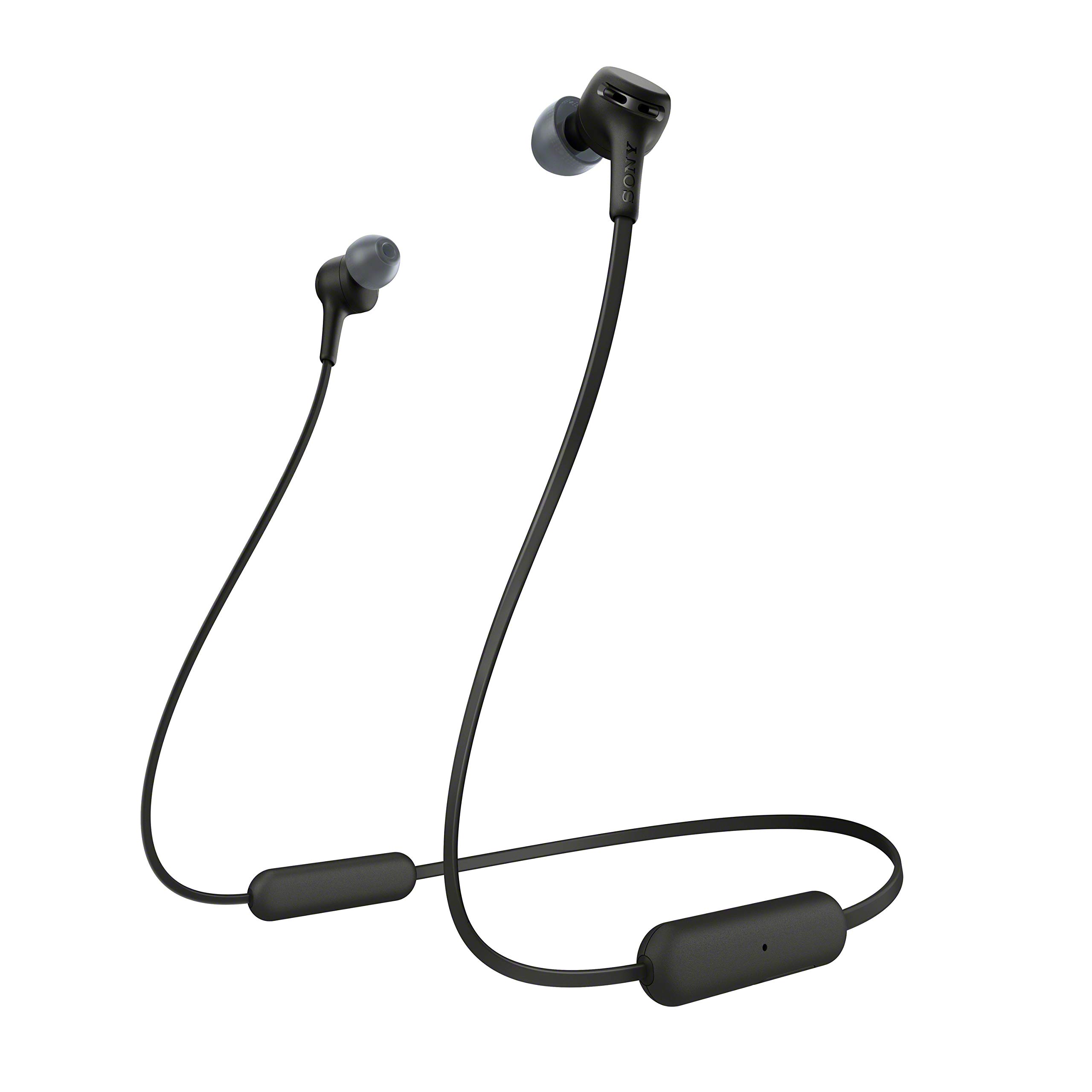 

Беспроводные наушники SonySony WI-XB400 Extra Bass канального типа (ЧерныйЧерный)